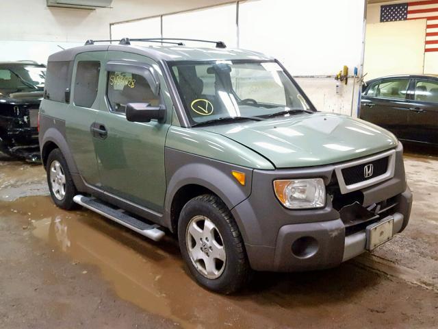 5J6YH28514L024412 - 2004 HONDA ELEMENT EX GREEN photo 1