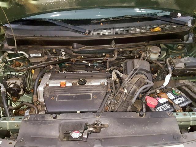 5J6YH28514L024412 - 2004 HONDA ELEMENT EX GREEN photo 7