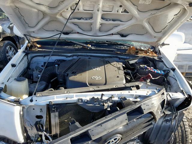 5TETU62N95Z131965 - 2005 TOYOTA TACOMA PRE WHITE photo 7