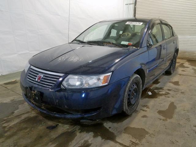 1G8AJ55F77Z188866 - 2007 SATURN ION LEVEL BLUE photo 2