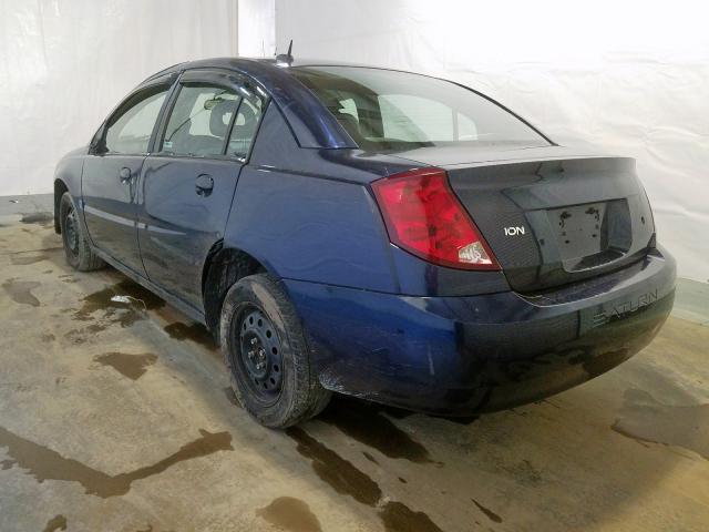 1G8AJ55F77Z188866 - 2007 SATURN ION LEVEL BLUE photo 3