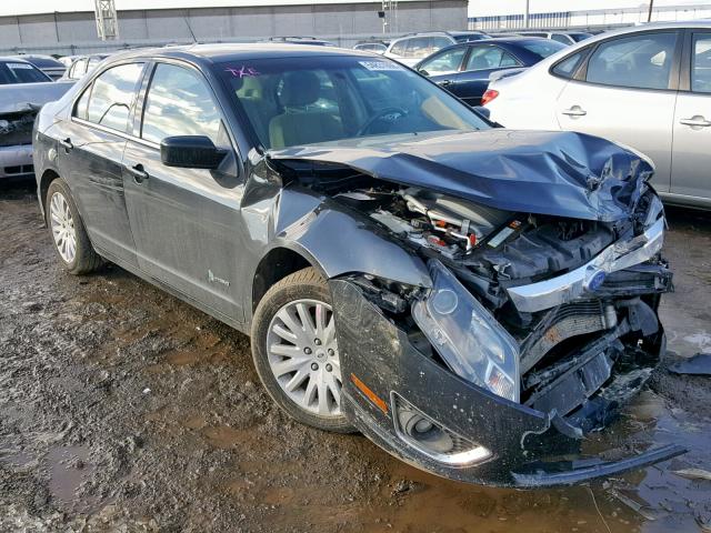 3FADP0L39BR288466 - 2011 FORD FUSION HYB BLACK photo 1