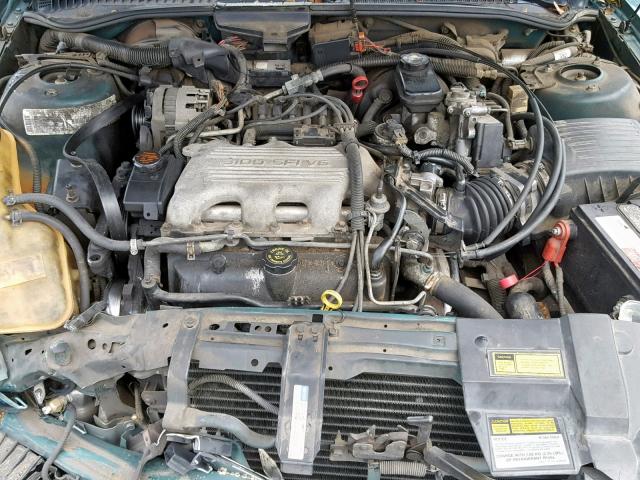 1G3NL52M3TM332621 - 1996 OLDSMOBILE ACHIEVA SL GREEN photo 7