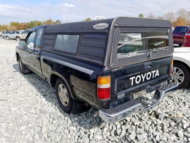 JT4RN93P8P5083521 - 1993 TOYOTA PICKUP 1/2 BLACK photo 3