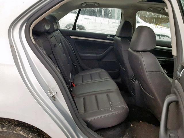 3VWEG81K27M063363 - 2007 VOLKSWAGEN JETTA WOLF SILVER photo 6