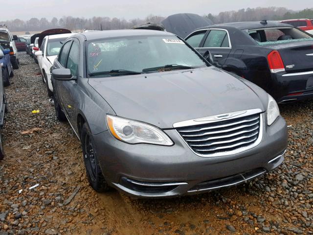 1C3CCBAB9CN226131 - 2012 CHRYSLER 200 LX GRAY photo 1