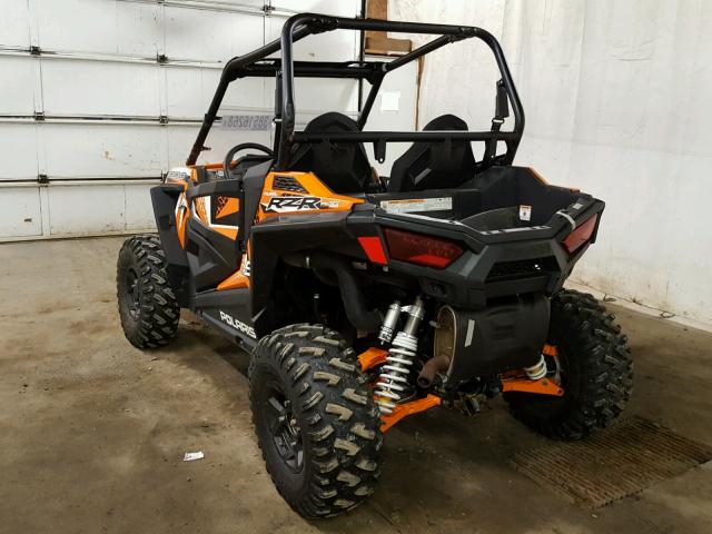 3NSVBE998HH013710 - 2017 POLARIS RZR S 1000 ORANGE photo 3