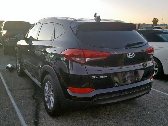 KM8J33A46JU696464 - 2018 HYUNDAI TUCSON LIM BLACK photo 3