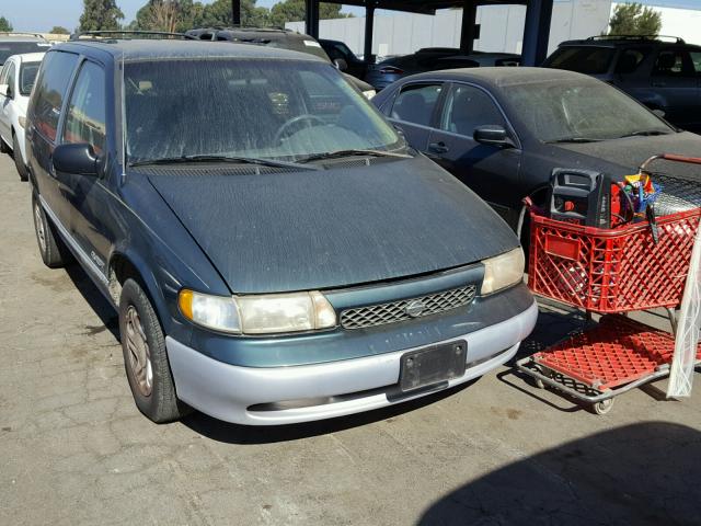 4N2DN11W6TD815518 - 1996 NISSAN QUEST XE GREEN photo 1