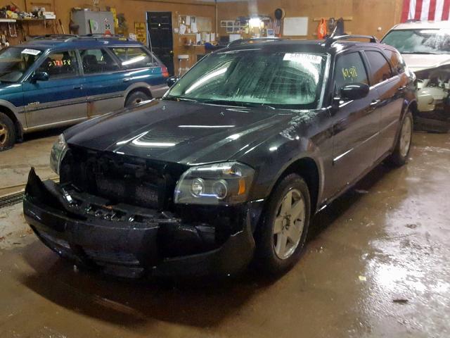 2D8FV48V35H178220 - 2005 DODGE MAGNUM SXT BLACK photo 2