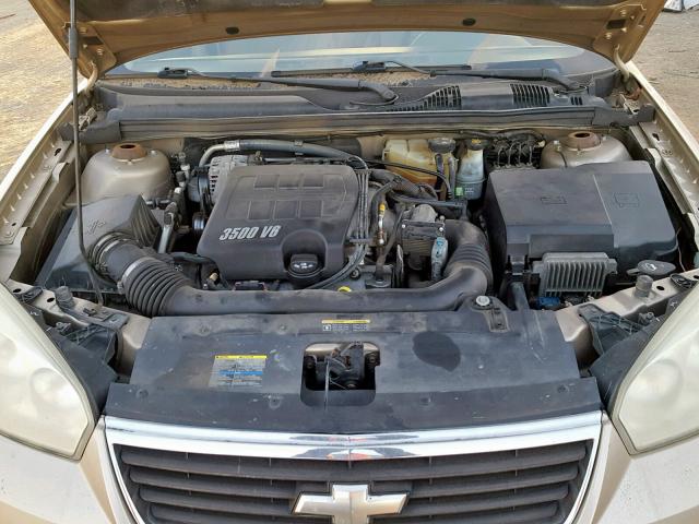 1G1ZT61836F104311 - 2006 CHEVROLET MALIBU MAX თაფლისფერი ფოტო 7