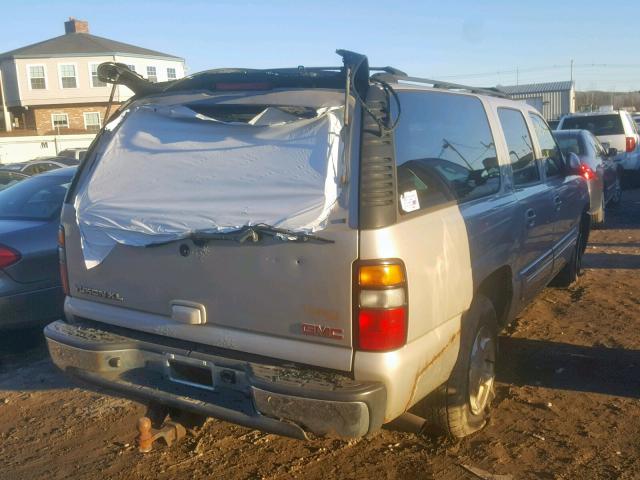 1GKFK16T74J188984 - 2004 GMC YUKON XL K GRAY photo 4