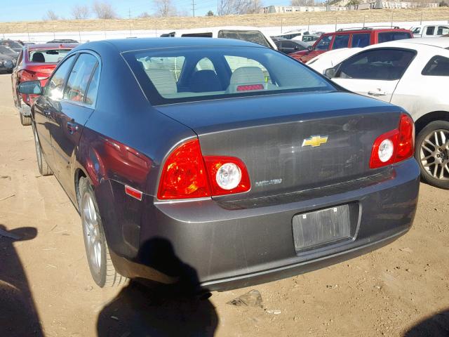 1G1ZA5EU3CF393886 - 2012 CHEVROLET MALIBU LS SILVER photo 3