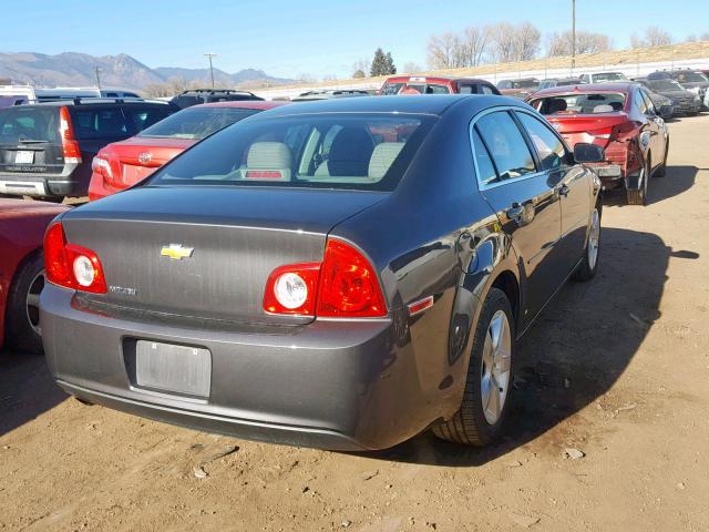 1G1ZA5EU3CF393886 - 2012 CHEVROLET MALIBU LS SILVER photo 4