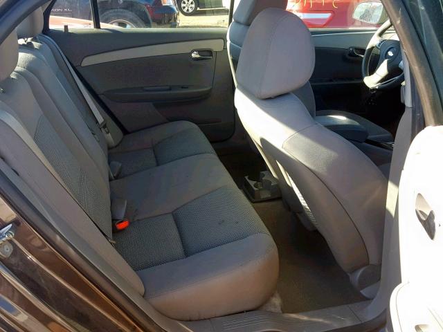 1G1ZA5EU3CF393886 - 2012 CHEVROLET MALIBU LS SILVER photo 6