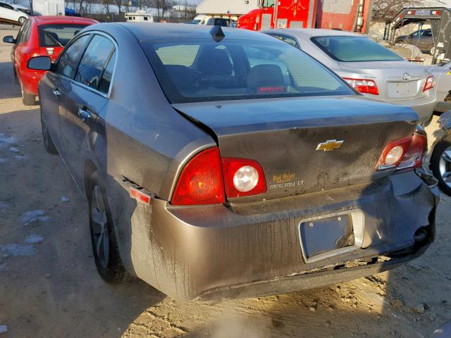 1G1ZC5E04CF176354 - 2012 CHEVROLET MALIBU 1LT BROWN photo 3