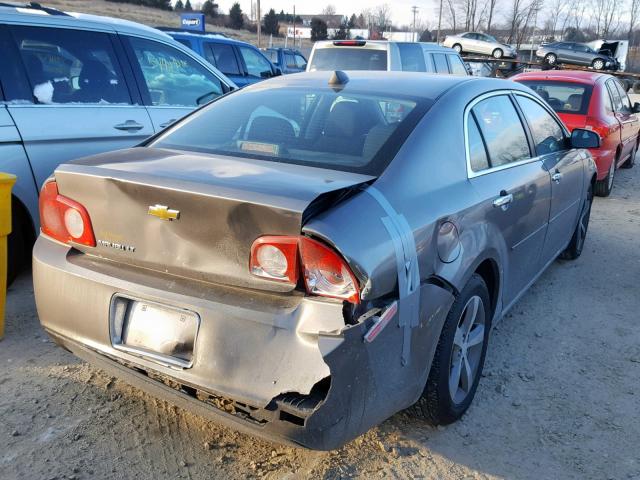 1G1ZC5E04CF176354 - 2012 CHEVROLET MALIBU 1LT BROWN photo 4