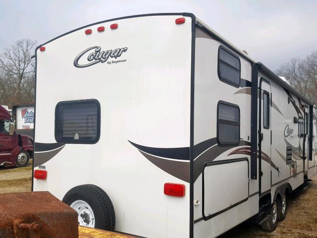 4YDT31S26EV504200 - 2014 KEYSTONE COUGAR WHITE photo 4