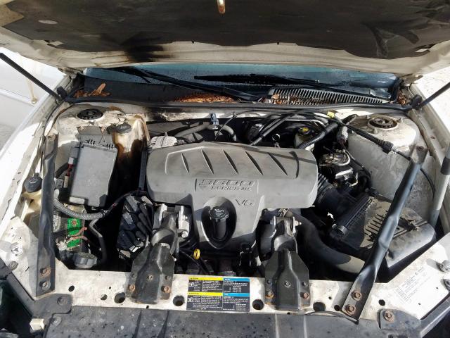 2G4WD582271145231 - 2007 BUICK LACROSSE C WHITE photo 7