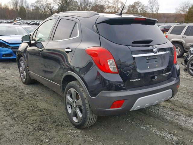 KL4CJBSB5EB758006 - 2014 BUICK ENCORE CON BLACK photo 3