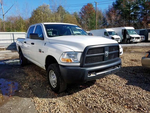 3C6TD5CT8CG228937 - 2012 DODGE RAM 2500 S WHITE photo 1