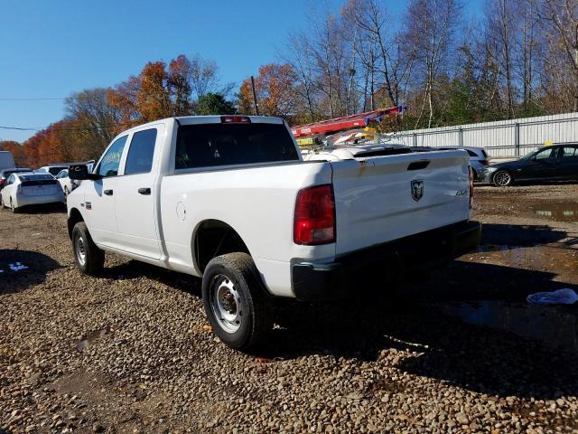 3C6TD5CT8CG228937 - 2012 DODGE RAM 2500 S Սպիտակ լուսանկար 3
