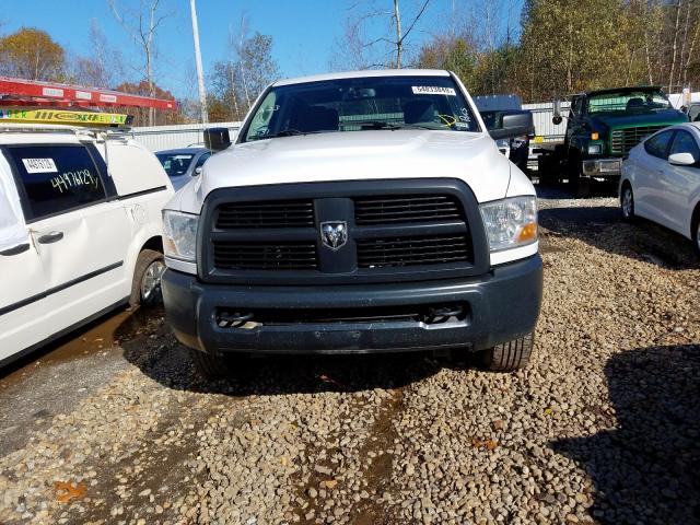 3C6TD5CT8CG228937 - 2012 DODGE RAM 2500 S WHITE photo 9