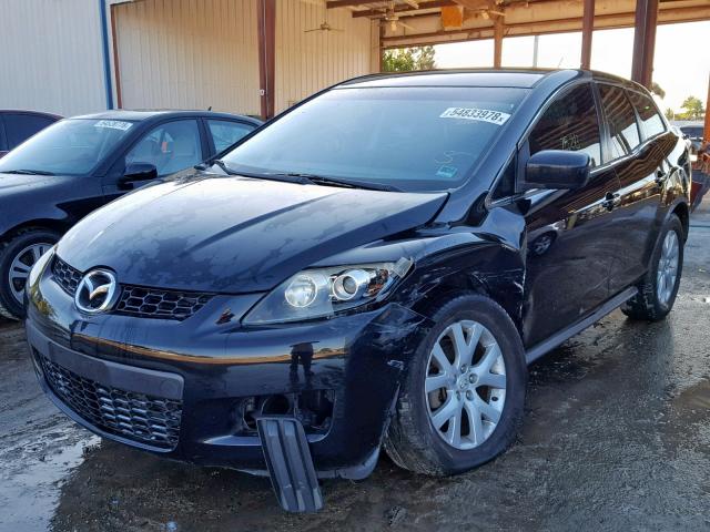 JM3ER293370118467 - 2007 MAZDA CX-7 BLACK photo 2