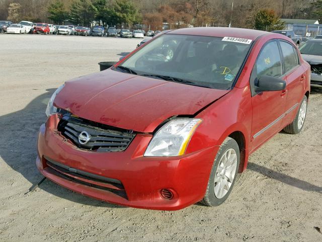 3N1AB6AP8CL692158 - 2012 NISSAN SENTRA 2.0 RED photo 2