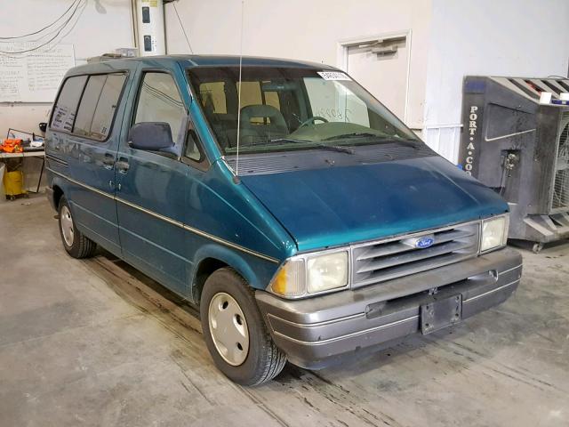 1FMCA11U2RZB03023 - 1994 FORD AEROSTAR GREEN photo 1