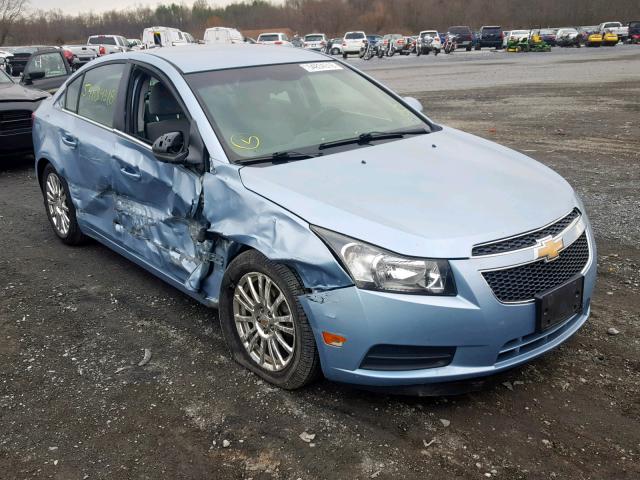 1G1PK5S95B7178717 - 2011 CHEVROLET CRUZE ECO BLUE photo 1