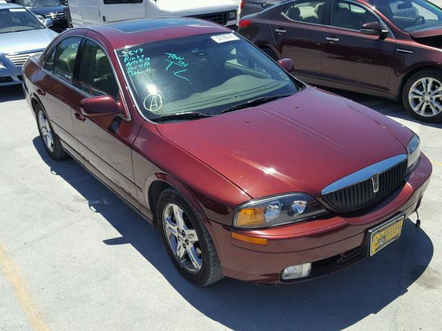 1LNHM87A11Y601503 - 2001 LINCOLN LS كستنائي صورة 1