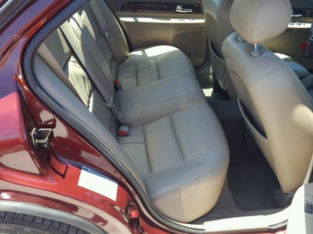 1LNHM87A11Y601503 - 2001 LINCOLN LS كستنائي صورة 6