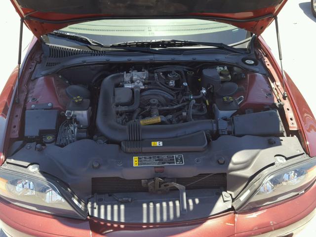 1LNHM87A11Y601503 - 2001 LINCOLN LS كستنائي صورة 7