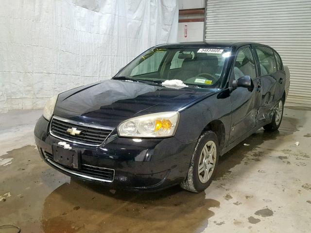 1G1ZS58F77F304448 - 2007 CHEVROLET MALIBU LS 黑色 照片 2