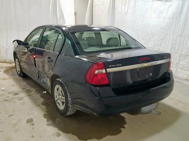 1G1ZS58F77F304448 - 2007 CHEVROLET MALIBU LS 黑色 照片 3