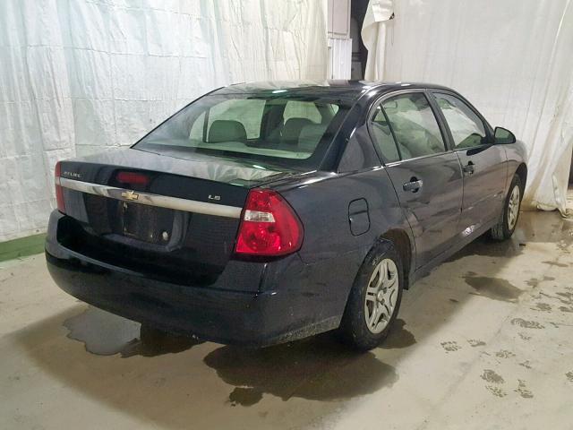 1G1ZS58F77F304448 - 2007 CHEVROLET MALIBU LS 黑色 照片 4