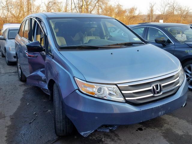 5FNRL5H99DB044374 - 2013 HONDA ODYSSEY TO BLUE photo 1