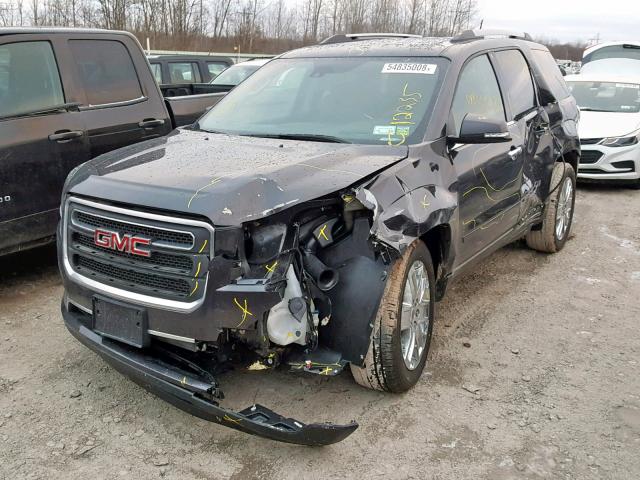 1GKKVSKD0HJ250130 - 2017 GMC ACADIA LIM BLACK photo 2