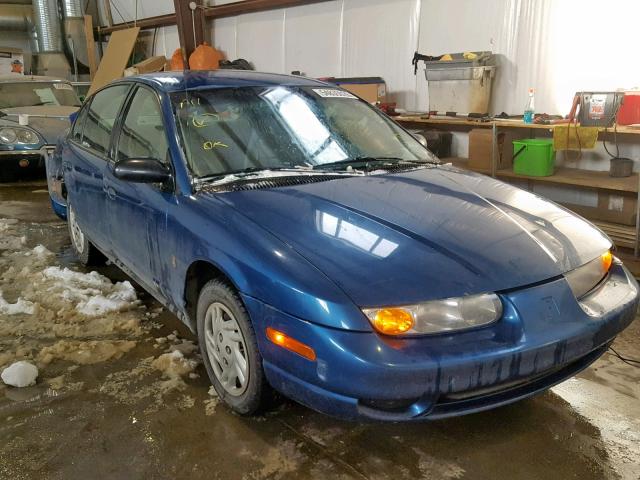 1G8ZF52801Z344165 - 2001 SATURN SL BLUE photo 1