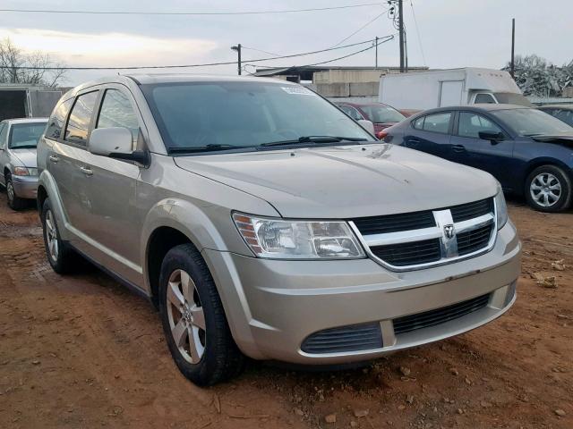 3D4GG57V59T503759 - 2009 DODGE JOURNEY SX BEIGE photo 1