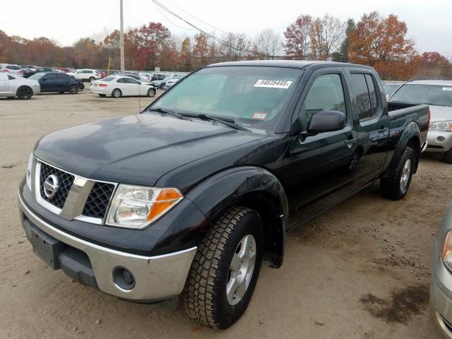 1N6AD09W58C416584 - 2008 NISSAN FRONTIER C BLACK photo 2