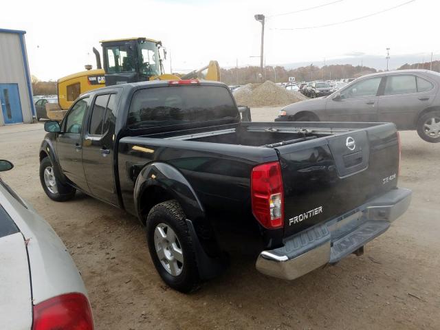 1N6AD09W58C416584 - 2008 NISSAN FRONTIER C BLACK photo 3