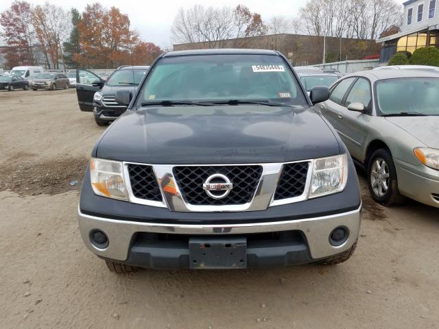 1N6AD09W58C416584 - 2008 NISSAN FRONTIER C BLACK photo 9