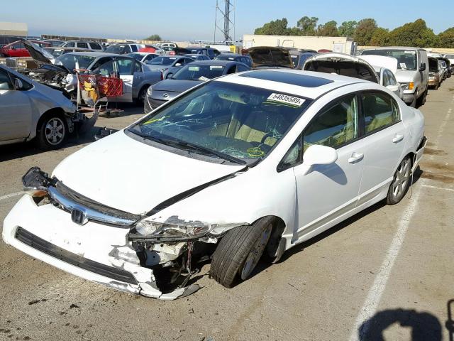 2HGFA16938H349679 - 2008 HONDA CIVIC EXL 白色 照片 2