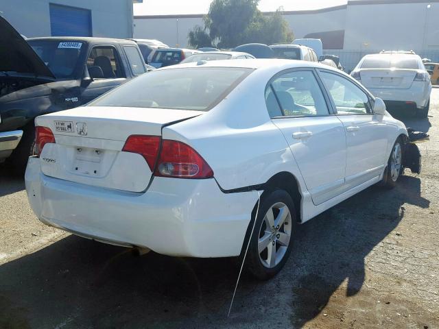 2HGFA16938H349679 - 2008 HONDA CIVIC EXL 白色 照片 4