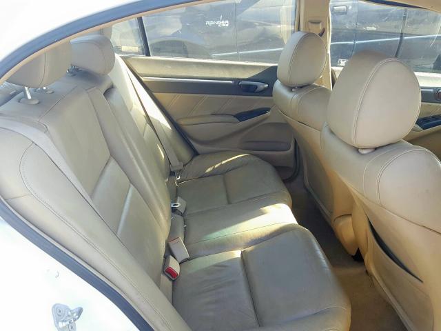 2HGFA16938H349679 - 2008 HONDA CIVIC EXL 白色 照片 6