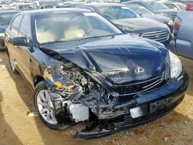 JTHBA30G040014683 - 2004 LEXUS ES 330 BLACK photo 9