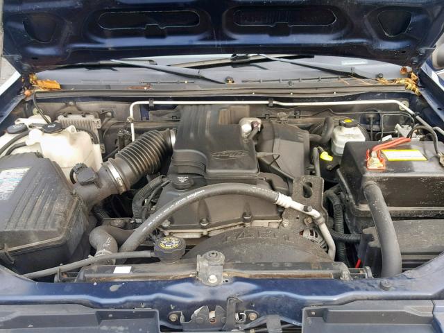 1GCCS138548208641 - 2004 CHEVROLET COLORADO BLUE photo 7