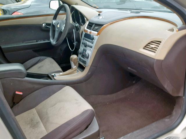 1G1ZC5E01CF224196 - 2012 CHEVROLET MALIBU 1LT GOLD photo 5